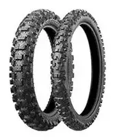 motociklu padangos 110 - Bridgestone X 40 R 110/90-19 TT 62M Užpakalinis ratas, M/C, Mischung HARD - 2 nuotrauka