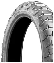 ratai 100 - Bridgestone AX 41 F 100/90-18 TL 56P M/C, Priekinis ratas - 4 nuotrauka