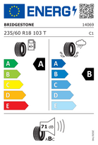 235 60r18 - Bridgestone Turanza Eco 235/60 R18 103T (+), AO - 2 nuotrauka