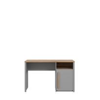 Rašomasis stalas su spintele Domoletti Surfinio SFNB211-M378, 120 cm x 58.7 cm, 73.8 cm, medžio sp./pilka sp.
