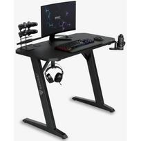 Kompiuterinių žaidimų stalas SENSE7 Nomad Basic, 120 cm x 60 cm, 75 cm, juoda sp.