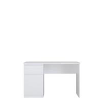 Rašomasis stalas su spintele Domoletti LSQB211L-120, 120 cm x 60 cm, 75.3 cm, balta sp.