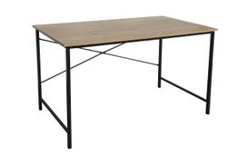 Rašomasis stalas Domoletti 53000011091, 120 cm x 60 cm, 75 cm, ruda sp./juoda sp.