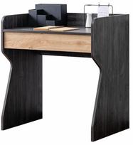 Rašomasis stalas Kalune Design Aktif, 80 cm x 50 cm, 85 cm, antracito sp./ruda sp.