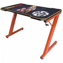 Kompiuterinių žaidimų stalas Subsonic Dragon Ball Z, 110 cm x 60 cm, 75 cm, juoda sp./oranžinė sp.