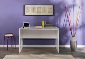 Rašomasis stalas Kalune Design Cms-712-Dd-1, 76 cm x 120 cm, 75 cm, balta sp.