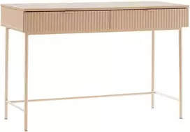 Rašomasis stalas Home4you Sequence 45159, 120 cm x 50 cm, 79 cm, smėlio sp.
