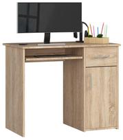 ermitazas stalai - Rašomasis stalas su lentyna Akord Pin SCHREIBPINSONPK, 90 cm x 50 cm, 74 cm, sonoma ąžuolo sp. - 1 nuotrauka