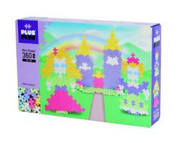 plus konstruktorius - PLUS PLUS konstruktorius Pastel 360 - Castle , 3737 - 3 nuotrauka
