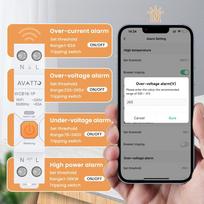 ismanus namas - Avatto Išmanusis saugiklis su Wi-Fi WCB16 - 3 nuotrauka