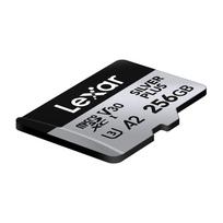 a2 kortele - Lexar 256GB Micro SDXC Professional Sidabrinis Plus UHS-I/U3/A2 4K - 6 nuotrauka