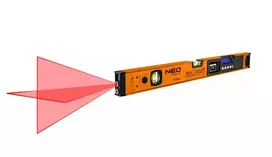 lazerinis gulsciukas - Neo Tools Neo gulsčiukas su elektroniniu ekranu 60 cm - 2 nuotrauka