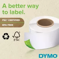 dymios - Etiketės DYMO LabelWriter 32x57 mm, 1000vnt. / S0722540 11354 - 4 nuotrauka