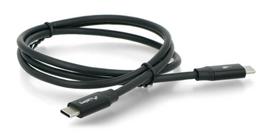 usb c laidas 60w - LANBERG CA-CMCM-40CU-0010-BK - 3 nuotrauka