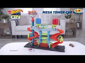 automobiliu garazas - Trasa "Hot Wheels, Bokštinė automobilių plovykla - 2 nuotrauka