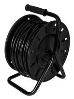 kabelis 3x2,5 50 m - Neo Tools 90-175 Prailginimo kabelio ritė 50m, 3x2.5mm2 Juoda (Black) - 5 nuotrauka