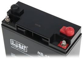 akumuliatorius 12v 18ah - MPL POWER ELEKTRO MB 18-12 - 2 nuotrauka
