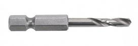 Metalo grąžtas Wolfcraft 7258000, hss-g, šešiakampis, 4 mm x 53 mm