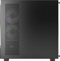 atx case - Montech XR Midi-Tower Juodas (Black) - 3 nuotrauka