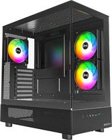 atx case - Montech XR Midi-Tower Juodas (Black) - 6 nuotrauka