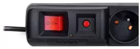 surge protector - HSK Data Surge Protector 8 Outlet Black 1.8m - 2 nuotrauka