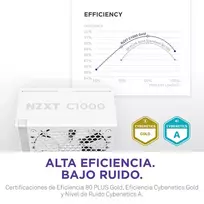 maitinimo blokas 80 plus gold - Nzxt C1000 Gold ATX 3.1 White 1000W - 7 nuotrauka