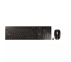 klaviatura slim - CHERRY DW 9100 SLIM Klaviatūra su pele, Juoda (Black) - 5 nuotrauka