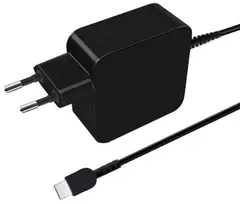 usb c laidas 65w - Coreparts „MicroBattery“ nešiojamojo kompiuterio maitinimo adapteris 65 W, USB-C, 3,2 A, 20 V (MBXUSBC-AC0002) - 2 nuotrauka