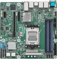 am5 b650 pagrindine plokste - Asrock B650D4U-2L2T/BCM motherboard AMD B650 Express Socket AM5 micro ATX B650D4U-2L2T/BCM - 2 nuotrauka