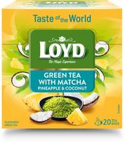 matcha green - LOYD Green Matcha&Pineapple, Coconut 20vnt - 2 nuotrauka