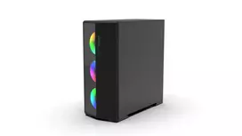 atx mid tower case - Inca EMG-17XN kompiuterio korpusas „Midi Tower“ Juoda - 3 nuotrauka