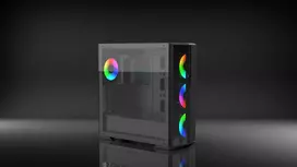 atx mid tower case - Inca EMG-17XN kompiuterio korpusas „Midi Tower“ Juoda - 4 nuotrauka