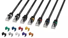 utp kabelis 30m - Lanview CAT6A UTP tinklo kabelis 30m Juodas (Black) - 2 nuotrauka