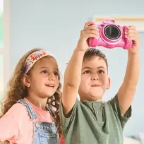 fotoaparatas kompaktinis - VTech KidiZoom Duo FX Rožinė (Pink) - 2 nuotrauka