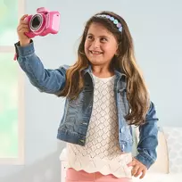 fotoaparatas kompaktinis - VTech KidiZoom Duo FX Rožinė (Pink) - 5 nuotrauka