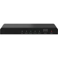 hdmi splitter - Goobay HDMI Splitter 1 to 4 4K 30Hz Juodas (Black) - 3 nuotrauka
