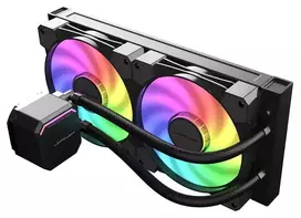 vandens ausintuvas - LC-Power LC-CC-240-B-ARGB Juodas (Black) Kompiuterio Aušinimo Sistema - 6 nuotrauka