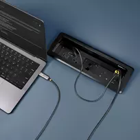 hdmi hdmi kabelis 15m - StarTech 30ft (9.15m) USB-C to HDMI 2.0 Active Optical Cable, 4K 60Hz Juodas (Black) - 2 nuotrauka