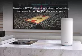 wi fi 7 routeris - NETGEAR Orbi 870 Tri-band Wi-Fi 7 Router (RBE872-100EUS) Balta (White) - 6 nuotrauka