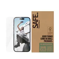 iphone 16 apsauginis stiklas - PanzerGlass BULKSAFE95875 PanzerGlass SAFE. by ® Screen Protector iPhone 16 | 15 | Ultra-Wide Fit Skaidri ekrano apsauga Apple 50 vnt - 4 nuotrauka