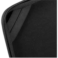 nesiojami kompiuteris 14 coliu - Kompiuterio krepšys RIVACASE Hardshell Chromebook 11.6-12.4"/MacBook 13-14, juodas - 5 nuotrauka