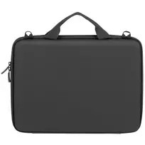 nesiojami kompiuteris 14 coliu - Kompiuterio krepšys RIVACASE Hardshell Chromebook 11.6-12.4"/MacBook 13-14, juodas - 9 nuotrauka
