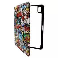 ipad 10 9 deklas - Realpower Case iPad 10 10,9" Graffiti - 2 nuotrauka
