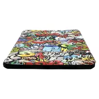 ipad 10 9 deklas - Realpower Case iPad 10 10,9" Graffiti - 3 nuotrauka