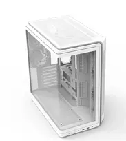 argb ventiliatoriai - Zalman P60 kompiuterio korpusas, Midi-Tower, 5x ARGB ventiliatoriai, balta (White) - 3 nuotrauka