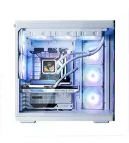 argb ventiliatoriai - Zalman P60 kompiuterio korpusas, Midi-Tower, 5x ARGB ventiliatoriai, balta (White) - 8 nuotrauka