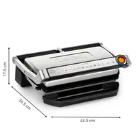 kontaktinis grilis - Tefal GC727D10 OptiGrill+ XL Juodas (Black) - 4 nuotrauka