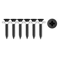 gipso varztai - Gipso kartono sraigtai į metalą FISCHER FSN-TPDM, 3,5 x 45 mm, 1000 vnt. - 2 nuotrauka