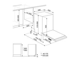 imontuojamas smeg - SMEG STL362DQ - 2 nuotrauka
