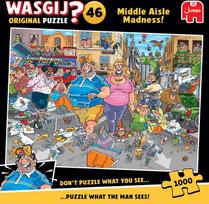 TM Toys Wasgij Original 46 Middle Aisle Madness, 1000 det.